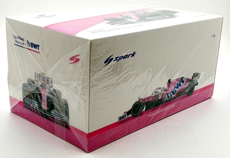 Spark 1/18 Scale 18S565 - BWT Racing Point RP20 #18 3rd Stroll 2020