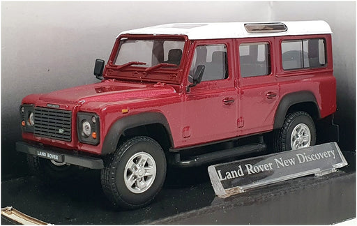 Cararama 1/43 Scale 230D - Land Rover New Discovery - Dk Red/White