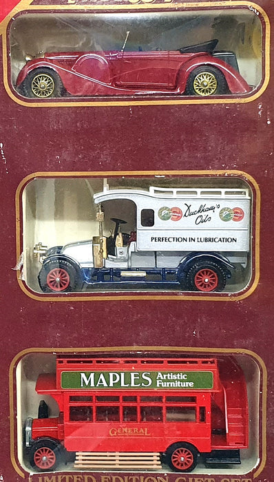 Lledo Appx 9-10cm Long LED05S - 3 Piece Box + 2 Piece Box Of Assorted Vehicles