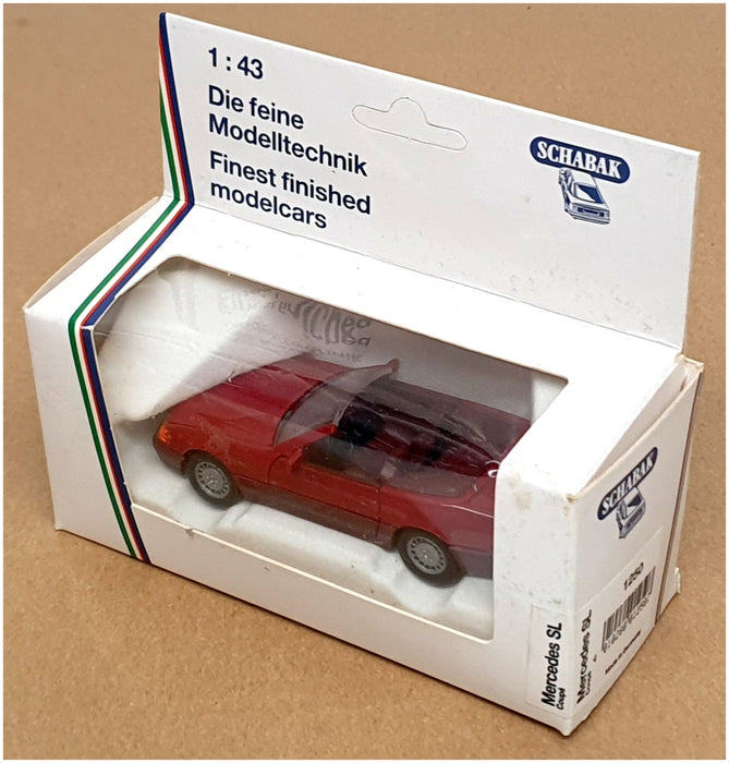 Schabak 1/43 Scale Diecast 1250 - Mercedes Benz 300SL/24 500SL - Red