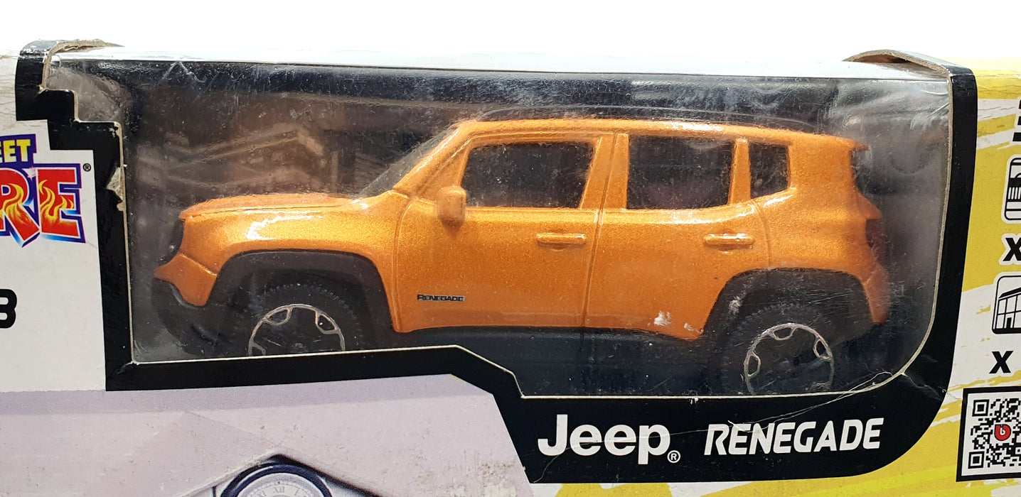 Burago 1/43 Scale Diecast #18 31505 - Jeep Renegade And Train Station