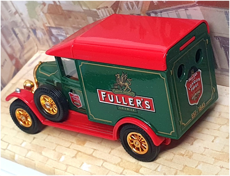 Matchbox Appx 10cm Long YY047/SA - Morris Cowley Van (Fullers) Green/Red