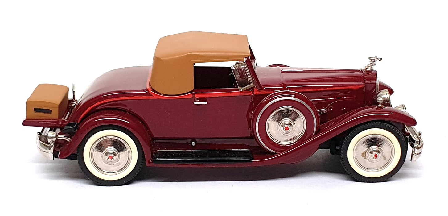 Minimarque 43 1/43 Scale CS6B 1932 Packard Sports Phaeton Jean Harlow - Met. Red