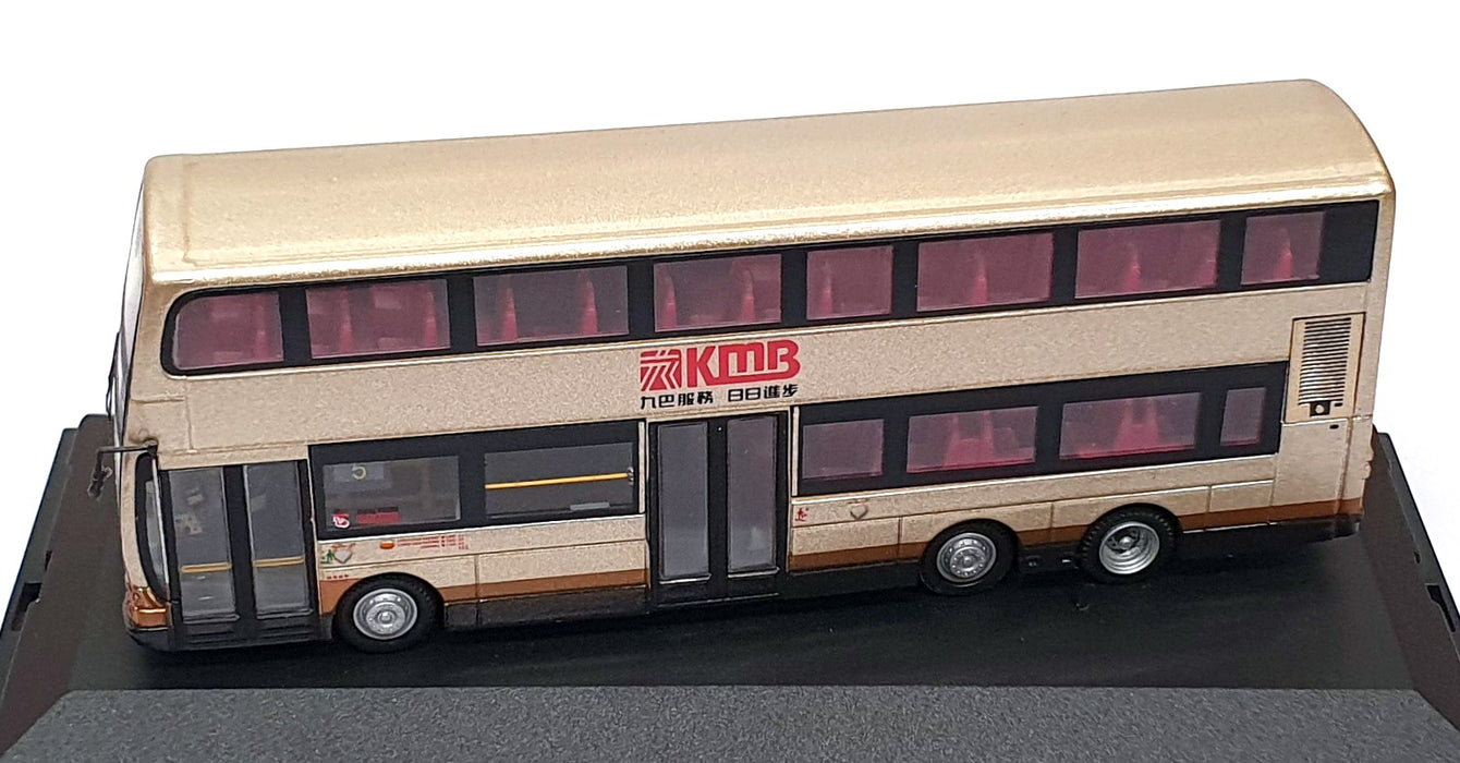Drumwell 1/76 Scale DW10505 - Volvo B9TL DD Bus KMB Rt. 5 - Gold
