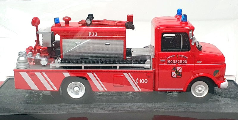Blitz Fire Engine Del Prado 1/50 Scale FEN30 - 1974 Opel Blitz Fire Engine Truck - Red ...