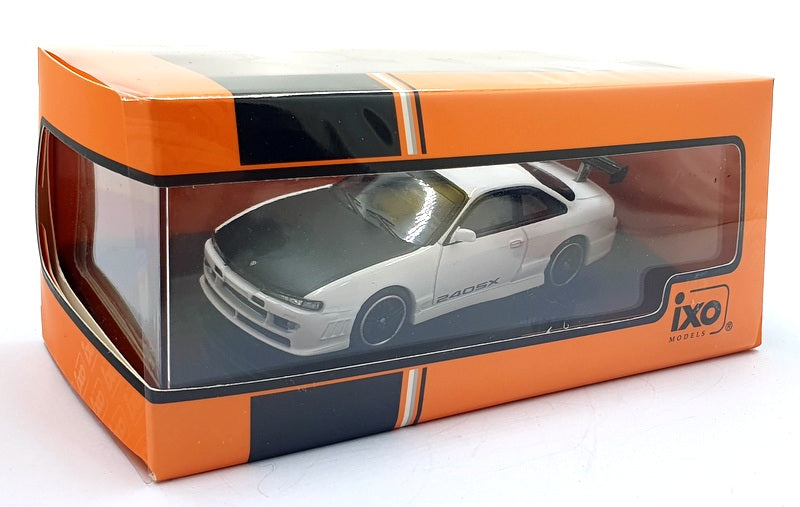 Ixo Models 1/43 Scale CLC552N.22 - 1997 Nissan 240SX (S14) - White/Black