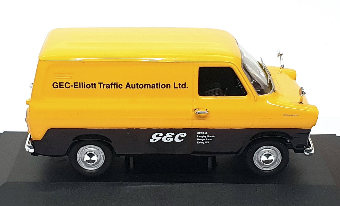 Vanguards 1/43 Scale VA06620 - Ford Transit Van Mk1 Series 1 GEC - Yellow/Black