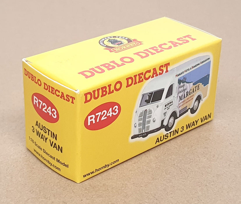 Hornby Dublo Diecast 1/76 Scale R7243 - Austin 3 Way Van - White