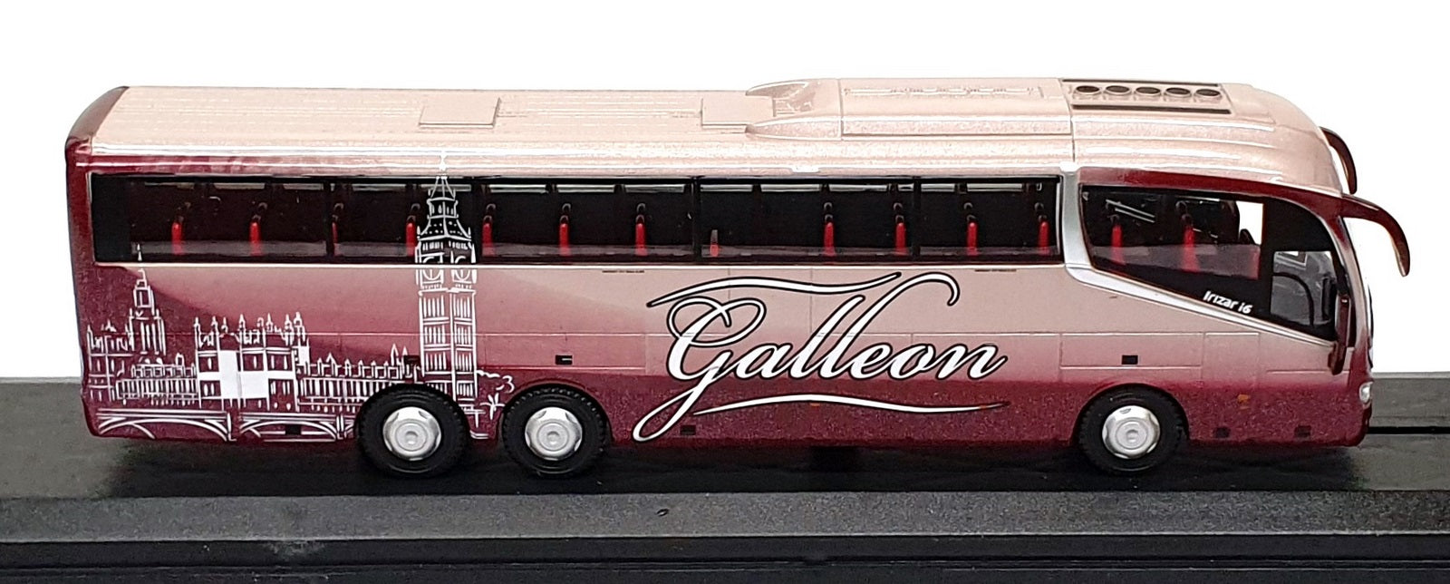 Oxford Diecast 1/76 Scale 76IR6004 - Scania Irizar i6 Galleon Travel - Purple