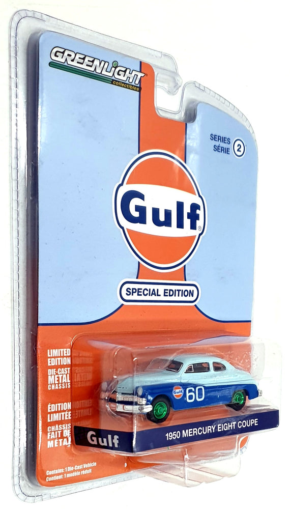 Greenlight 1/64 Scale 41145-B - 1950 Mercury Eight Coupe #60 - Chase