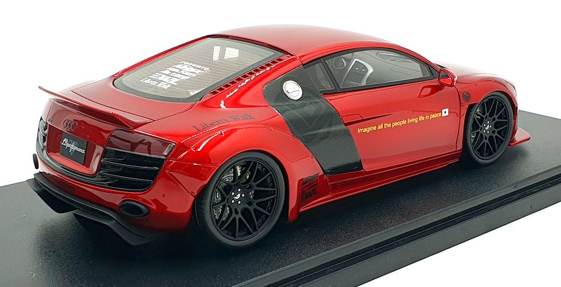 Gt Spirit 1/18 Scale Resin GT892 - Audi R8 By LB-Works - Red