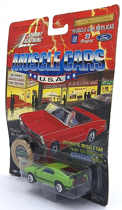 Johnny Lightning 1/64 Scale 200-140 - Muscle Cars 1970 Mustang Boss 302 B. Green