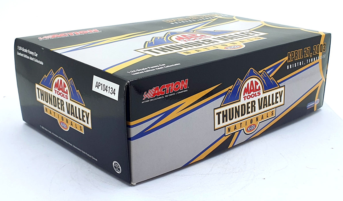 Action 1/24 Scale 104134 - Pontiac Funny Car Dragster Thunder Valley 2003