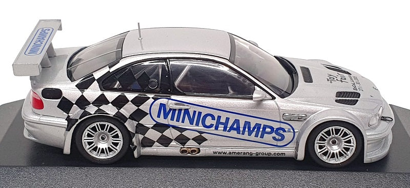 Minichamps 1/43 Scale LTF2005 - BMW M3 GTR London Toy Fair 2005 - Silver