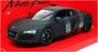 Welly NEX 1/24 Scale Diecast 22493MA-W - Audi R8 - Matte Black