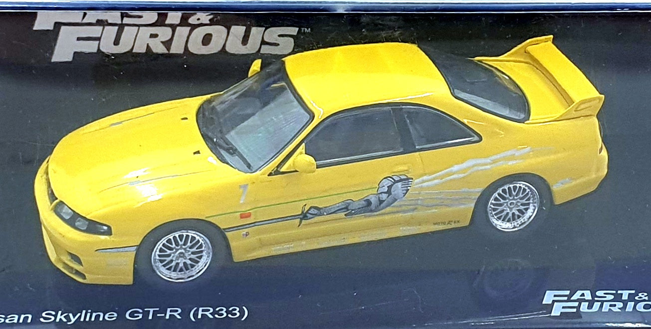 DeAgostini 1/43 Scale F220CMC085 - Fast and Furious Nissan Skyline GT-R (R33)
