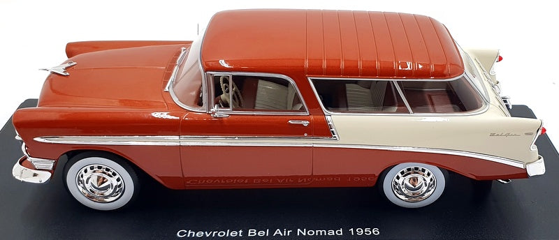 KK Scale 1/18 Scale KKDC181294 - 1956 Chevrolet Bel Air Nomad - Rust