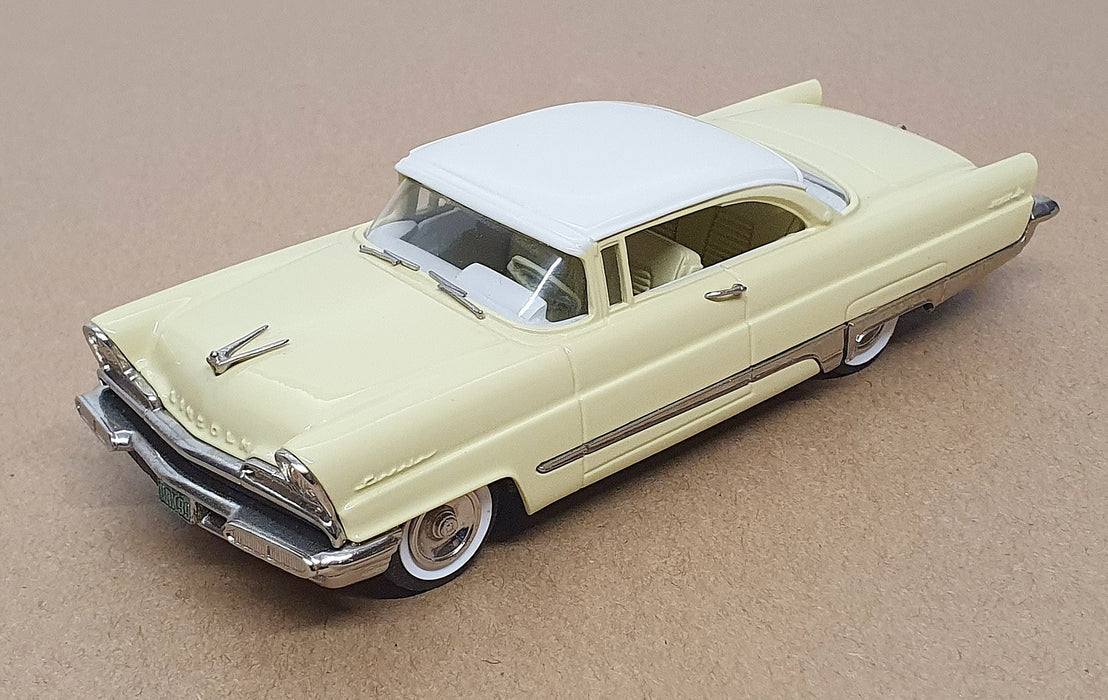 Brooklin Models 1/43 Scale BRK99 - 1956 Lincoln Premier 2Dr. - Yellow/White