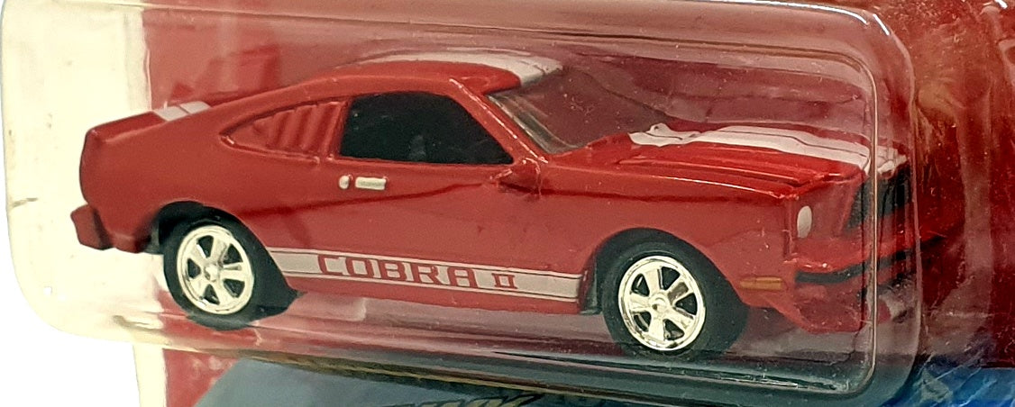 Johnny Lightning 1/64 Scale JL 580-02 - 1977 Shelby Cobra II - Red