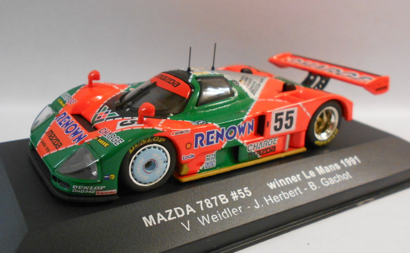 Ixo 1/43 Scale LM1991 MAZDA 787B #55 WINNER LE MANS 1991
