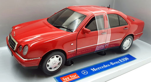 Sun Star 1/18 Scale Diecast 1152 - Mercedes Benz E320 - Red