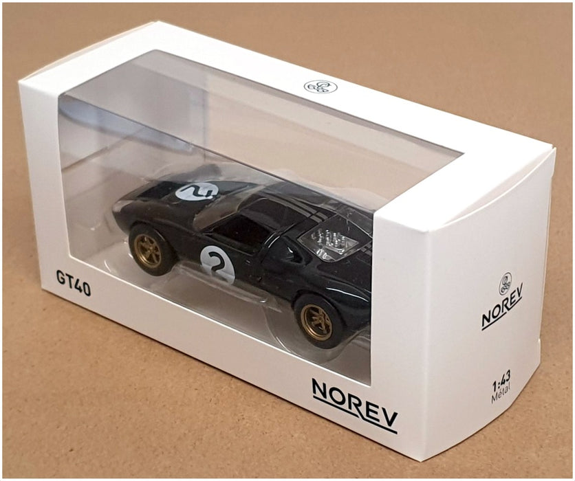 Norev 1/43 Scale 270574 - Ford GT40 #2 Le Mans 1966 - Black