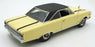 Diecast Promotions 1/18 Scale DC12226M - 1967 Plymouth GTX - Cream/Yellow 