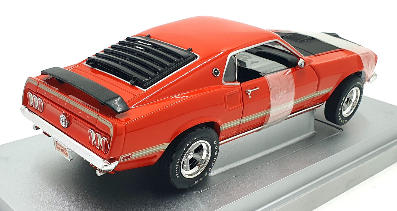 Ertl 1/18 Scale Diecast 39222 - 1969 Ford Mustang Mach 1 - Red