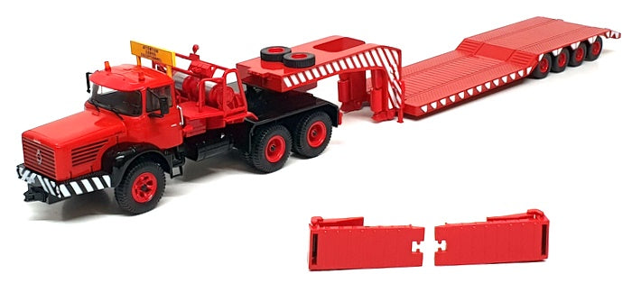 Ixo Models 1/43 Scale Diecast TTR033.23 - 1967 Berliet TBO 15M3 6x4 - Red
