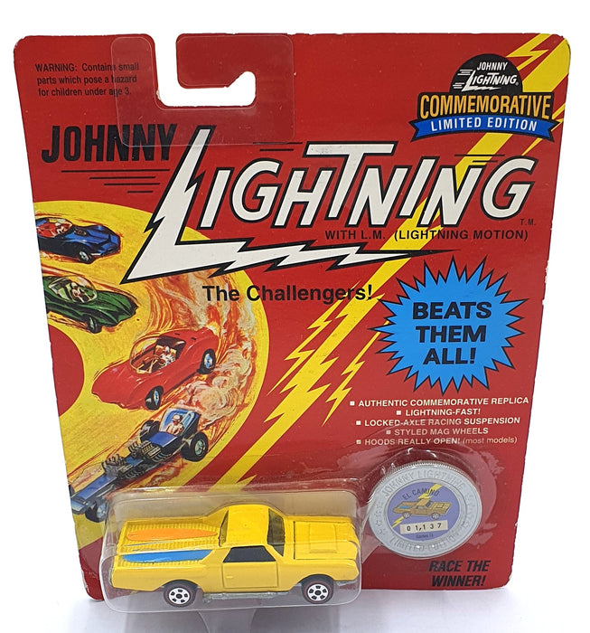 Johnny Lightning 1/64 Scale 100-170 The Challengers Chevrolet El Camino Yellow