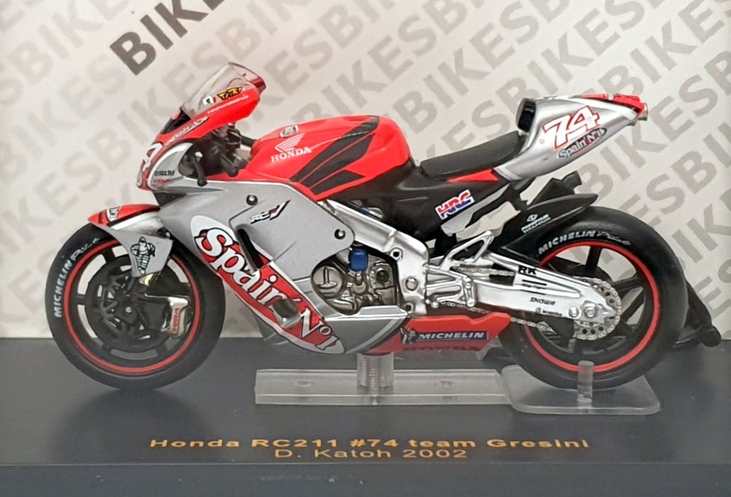 Ixo 1/24 Scale RAB031 - Honda RC211 #74 Team Grasini D. Katch 2002