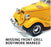 Motor Max 1/24 Scale 8823K - 1934 Ford Convertible - Yellow