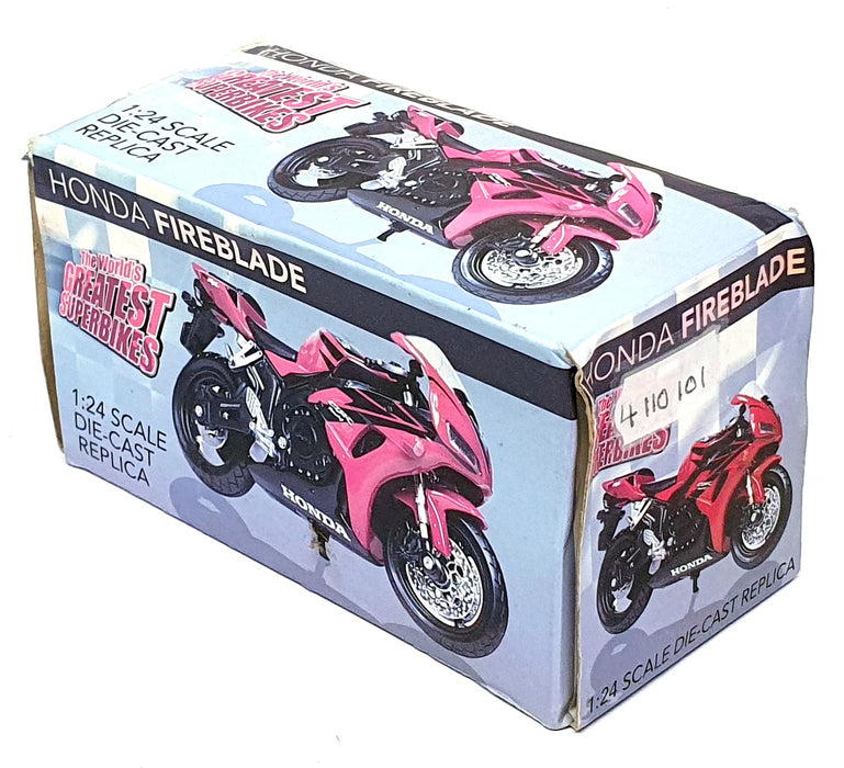 Atlas Editions 1/24 Scale 4 110 101 - Honda Fireblade CBR1000RR - Red 