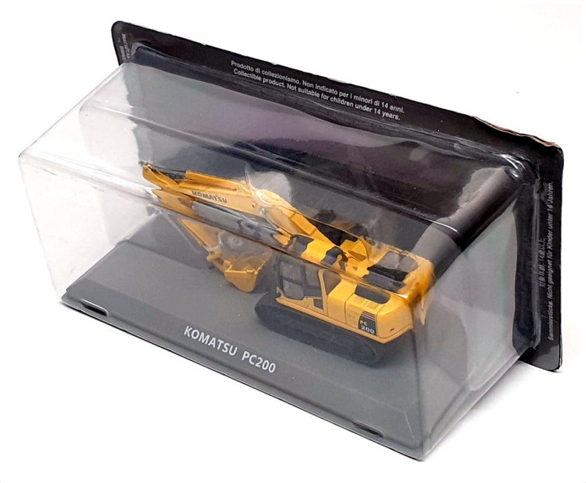 Atlas Editions 1/72 Scale MX4ALA0001 - Komatsu PC200 Shovel - Yellow