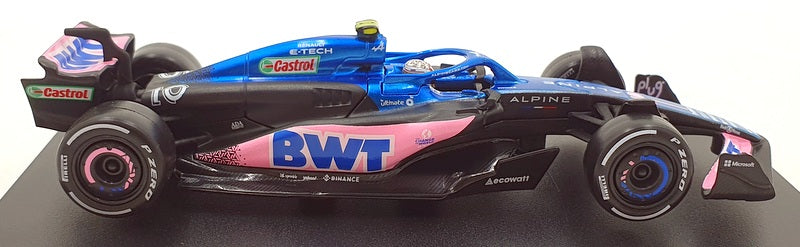 Burago 1/43 Scale 18-38073 - F1 BWT Alpine A523 2023 #10 P.Gasly