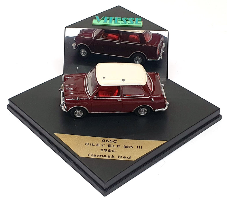 Vitesse 1/43 Scale Diecast 055C - 1966 Riley Elf Mk III - Damask Red