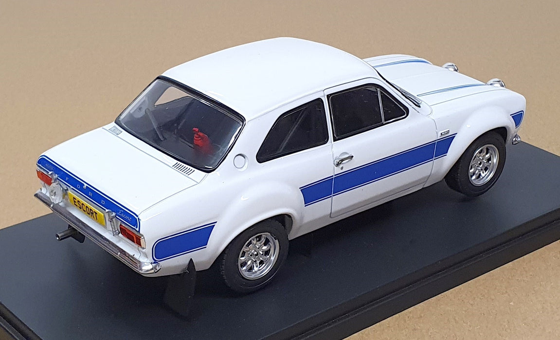 Whitebox 1/24 Scale Diecast WB124250 - Ford Escort Mk1 RS 2000 - White/Blue
