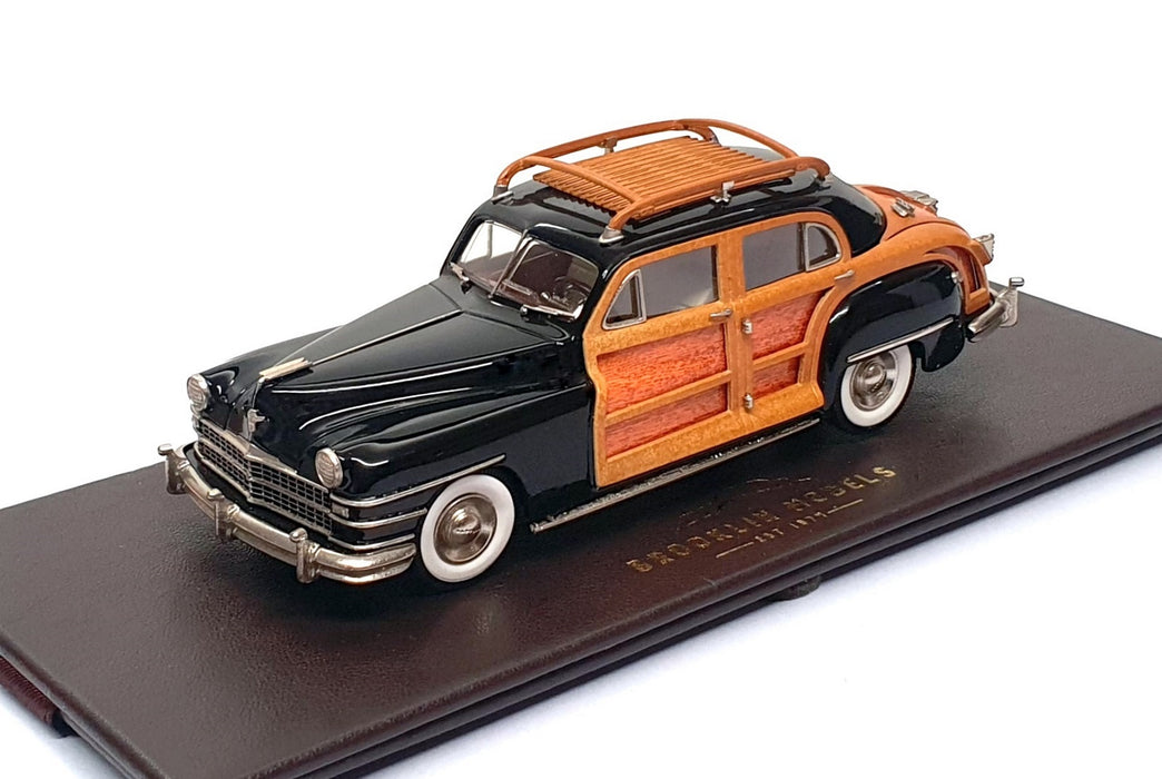 Brooklin Models 1/43 Scale BML14a - 1947 Chrysler Windsor T&C 4Dr. Sedan - Black