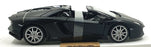 Maisto 1/24 Scale Diecast 31504 - Lamborghini Aventador Roadster - Black