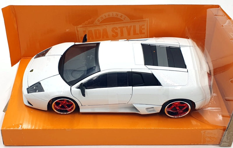 Jada 1/24 Scale Diecast 32570 - Lamborghini Murcielago LP 640 - White