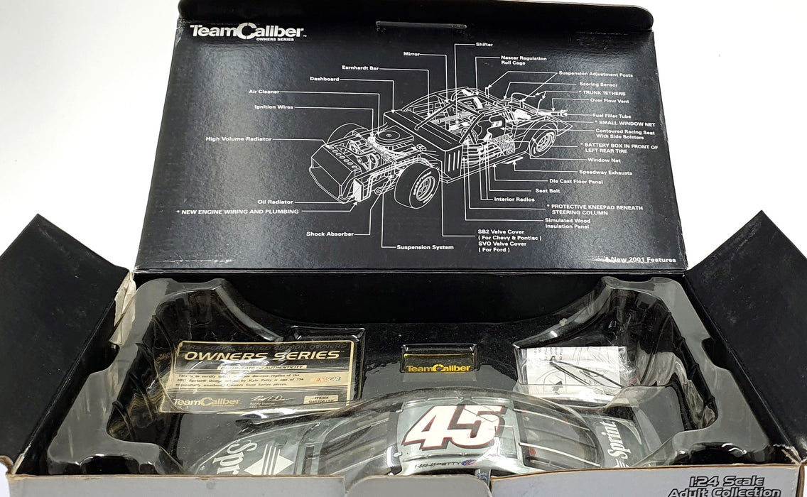 Team Caliber 1/24 Scale S452081SP - 2001 Dodge #45 Sprint NASCAR - Kyle Petty