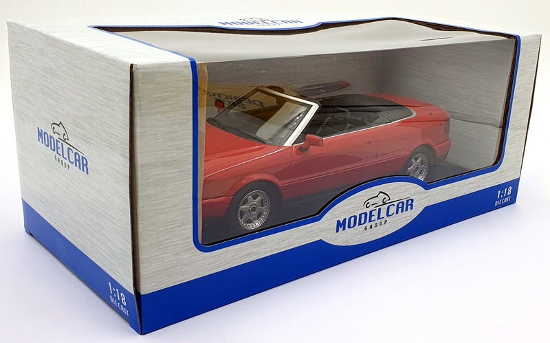 Model Car Group 1/18 Scale MCG18371 Audi Cabriolet - Red