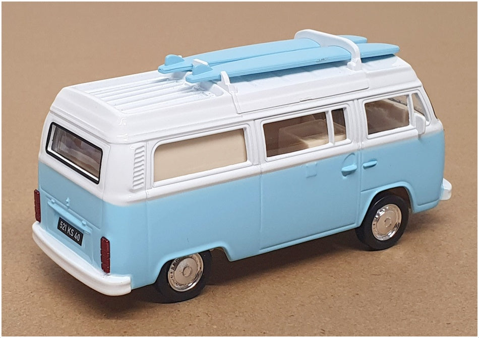 Norev 1/43 Scale Diecast 841100 - Volkswagen T2 Combi - Lt Blue/White