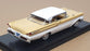 Goldvarg 1/43 Scale GC-090B - 1958 Mercury Park Lane - Mayfair Yellow/White
