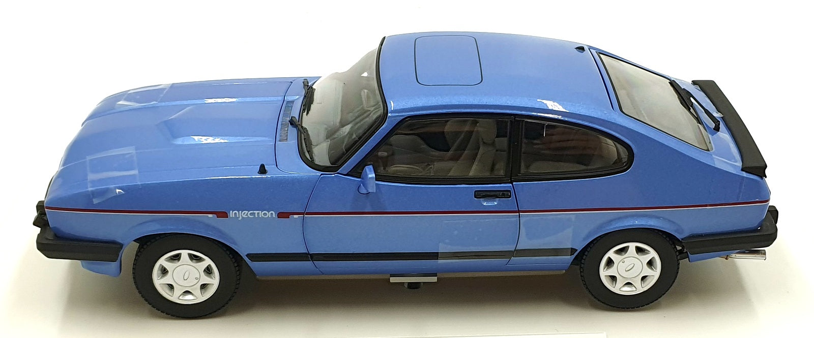 Norev 1/18 Scale Diecast 182764 - 1984 Ford Capri 2.8i Injection - Met. Blue