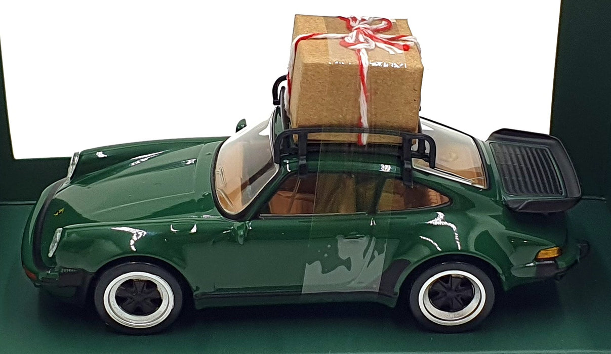Norev 1/43 Scale Diecast 750070 - 1978 Porsche 911 Turbo - Green Christmas