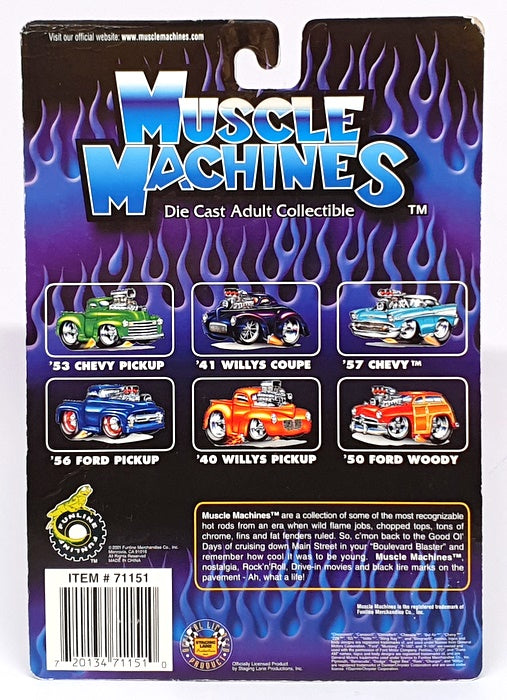 Muscle Machines 1/64 Scale 71151 01-100 1963 Chevrolet Corvette Stars & Stripes