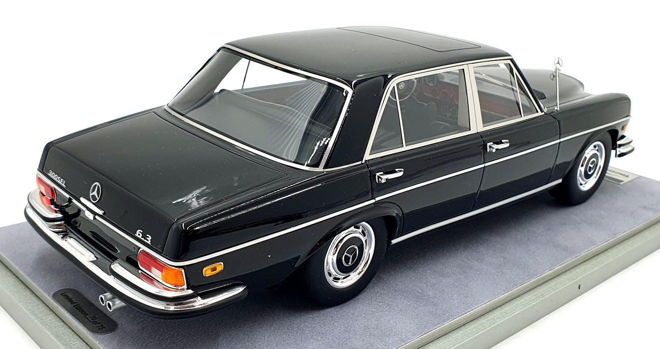 Tecnomodel 1/18 Scale TM18-70A - Mercedes-Benz 300 SEL 6.3 1968 - Gloss Black