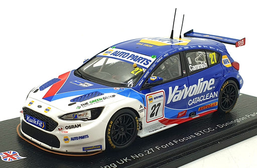 Spark 1/43 Scale UK031 - Ford Focus BTCC #27 Donnington Park GP 2025