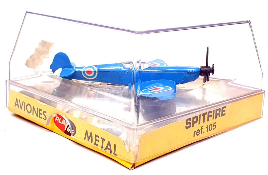 Aviones Play Me Diecast 105 - Spitfire Aircraft - Blue